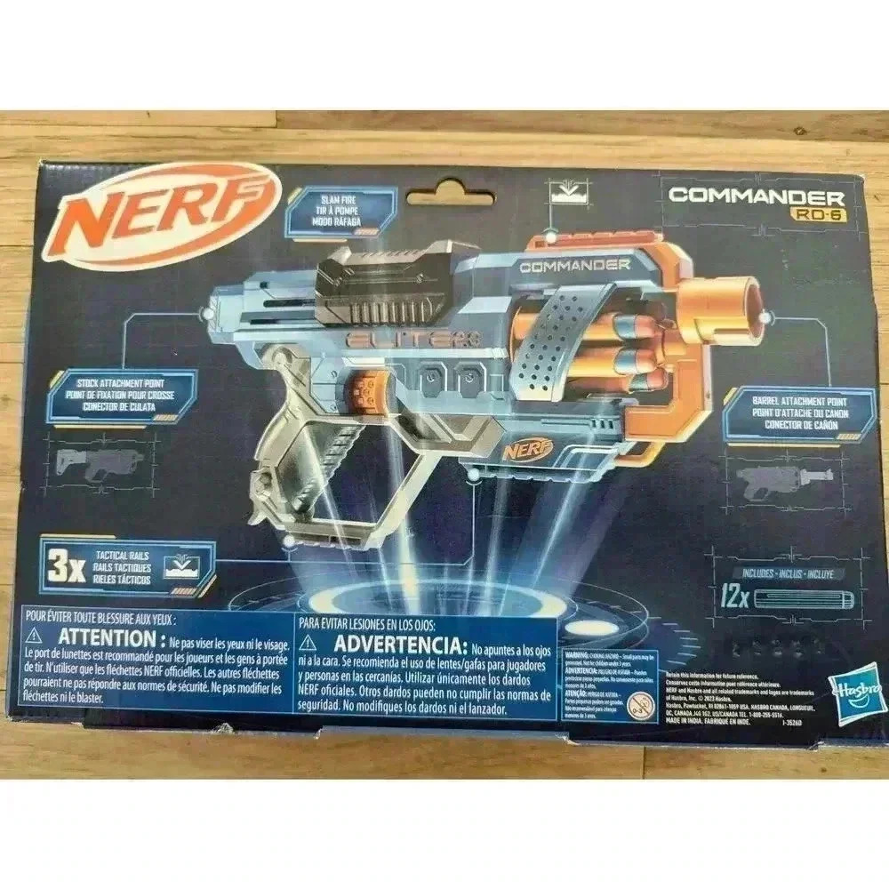 Nerf Elite 2.0 Commander RD-6 Dart Blaster - Picture 3 of 6